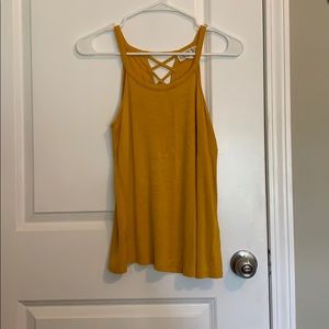 Mustard tank top